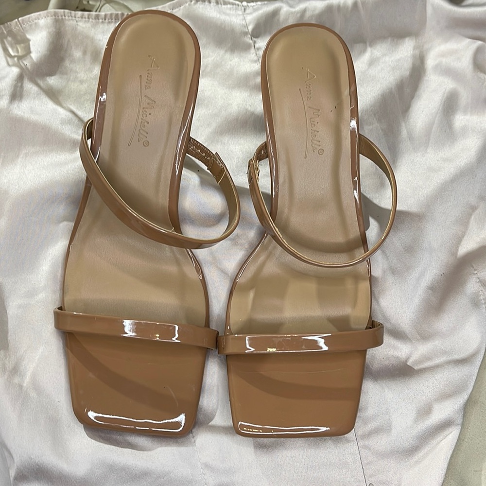 Milk chocolate baby heels